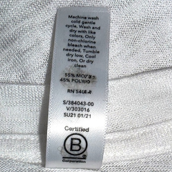 ATHLETA BREEZY TANK - White Plus 1X - Picture 15 of 15